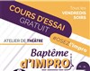 Baptême d'improvisation théâtrale - Ecole Improvidence Lyon
