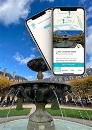 La Face Cachée du Marais, visite audio-guidée sur smartphone Square Albert Schweitzer Affiche