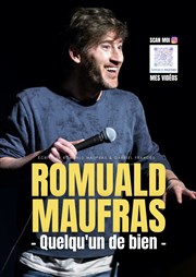 Romuald Maufras dans Quelqu'un de bien Thtre le Nombril du monde Affiche