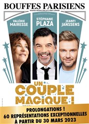 Un couple magique | avec Stéphane Plaza, Valérie Mairesse, Jeanfi Jeanssens Thtre des Bouffes Parisiens Affiche
