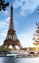 Croisire commente | au dpart de la Tour Eiffel